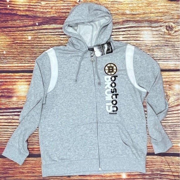 Boston Bruins NHL Hockey Hoodie Pullover Jumper Athletic Sweatshirt - Picture 1 of 6